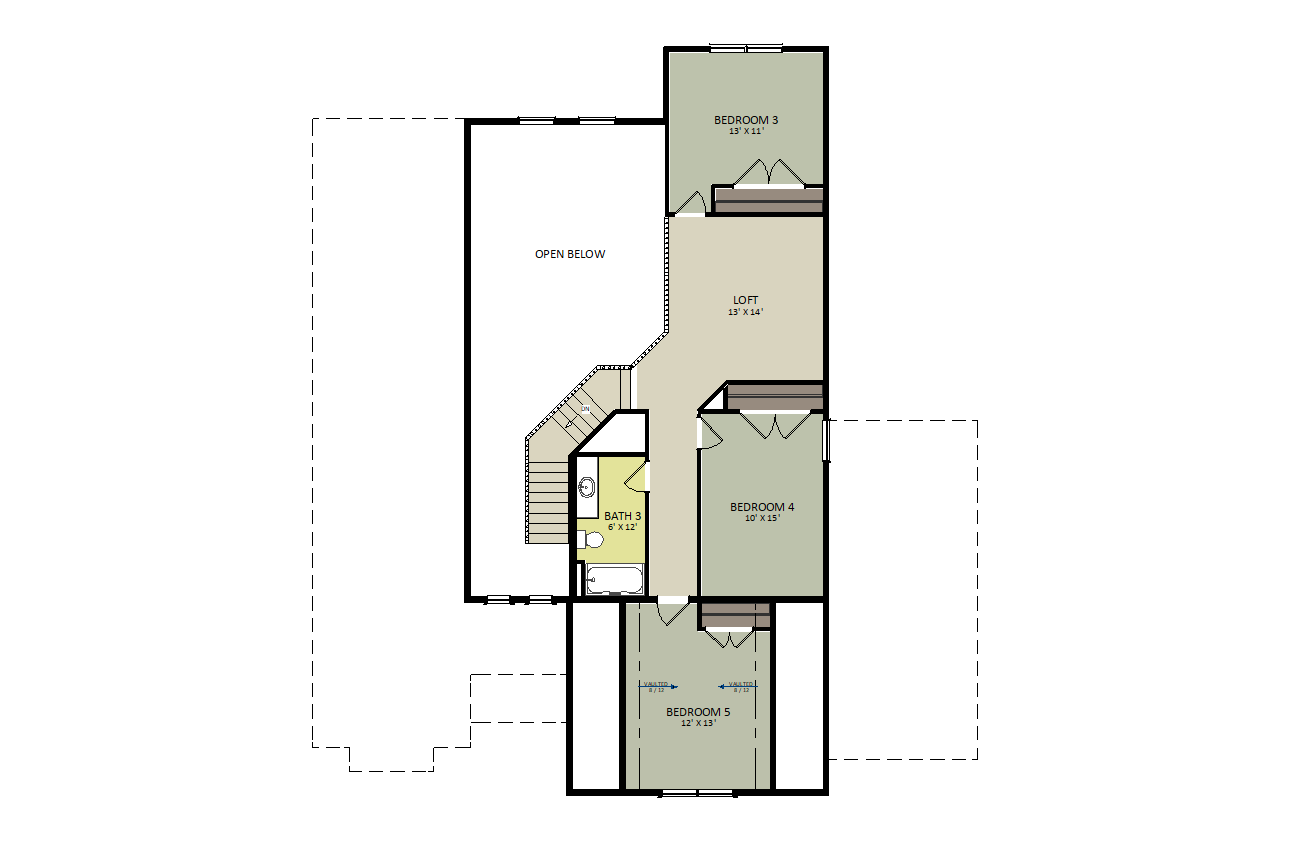 Indy Second Floor Floor Plan